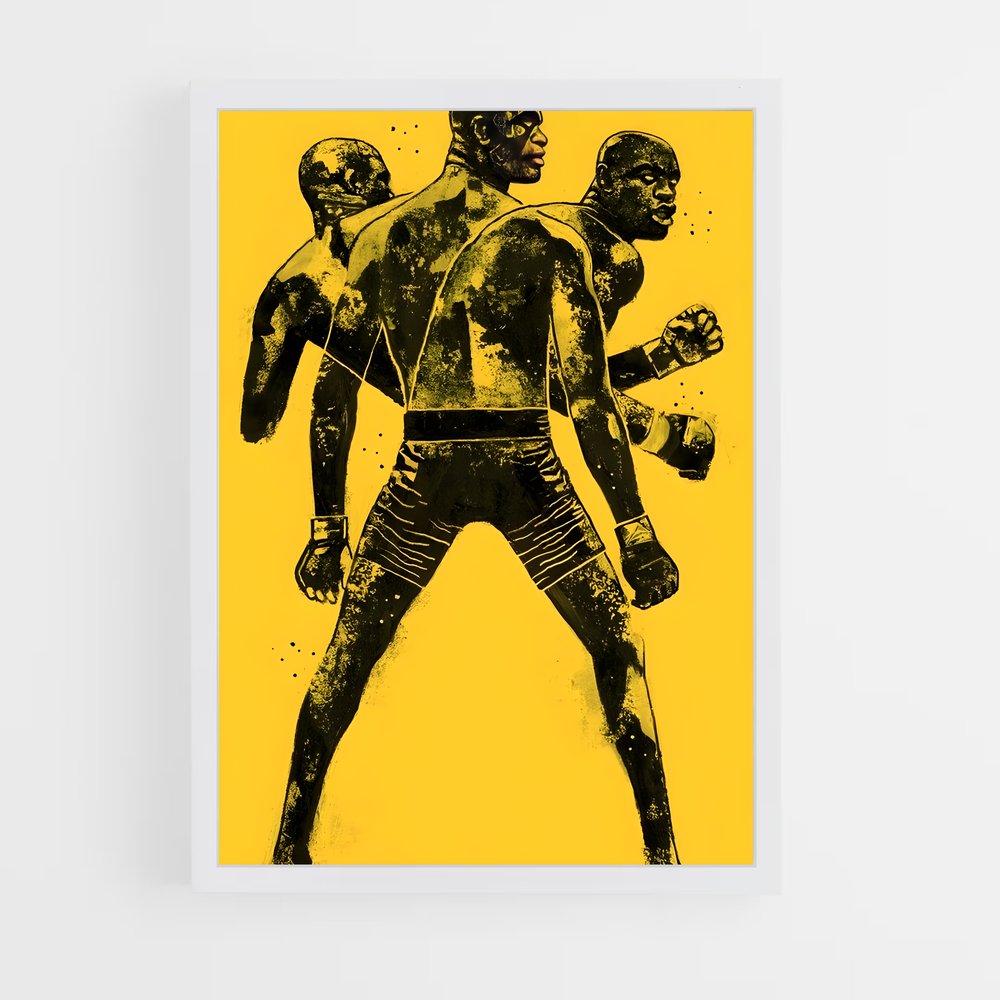 Poster Combat Legend – affiche Taekwondo (vue 3)